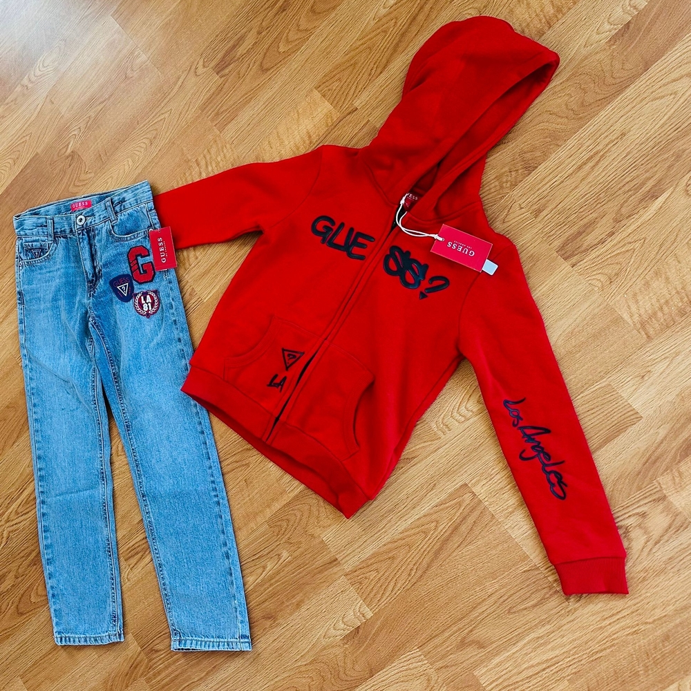 Red Hoodie for Kids - Picture 4 of 4